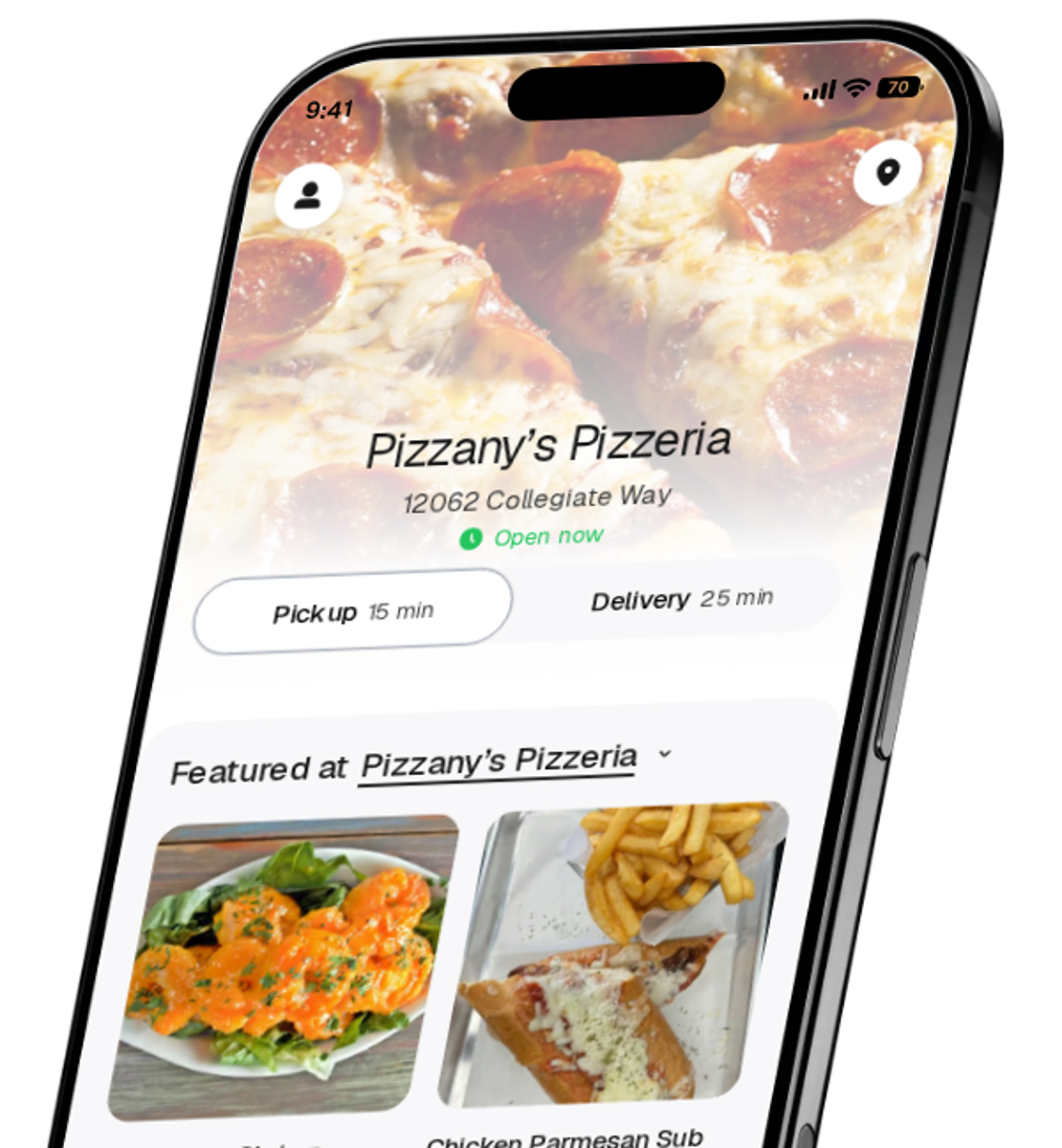 Pizzany’s Pizzeria app preview