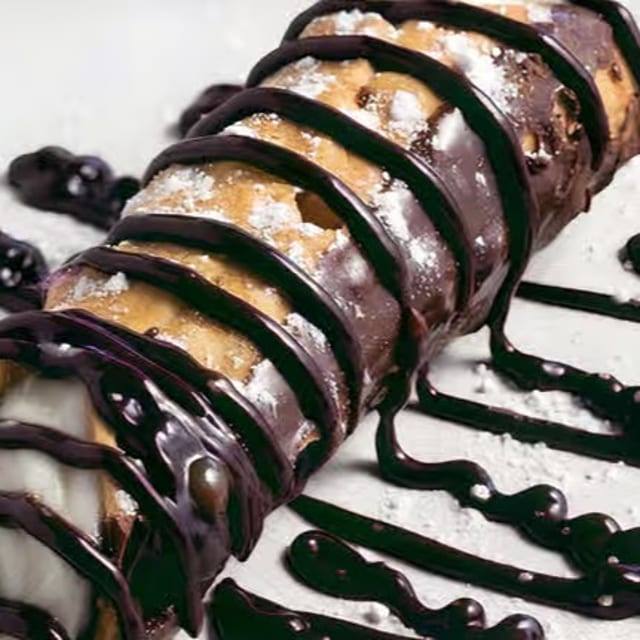 Chocolate Dipped Cannoli.