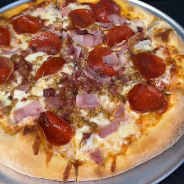 Meat Lovers Pizza.