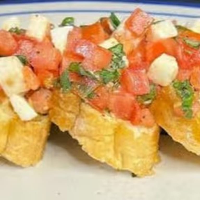 Bruschetta Made Fresh Daily