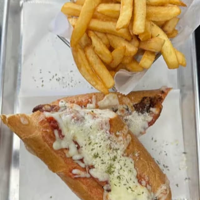 Chicken Parmesan Sub.