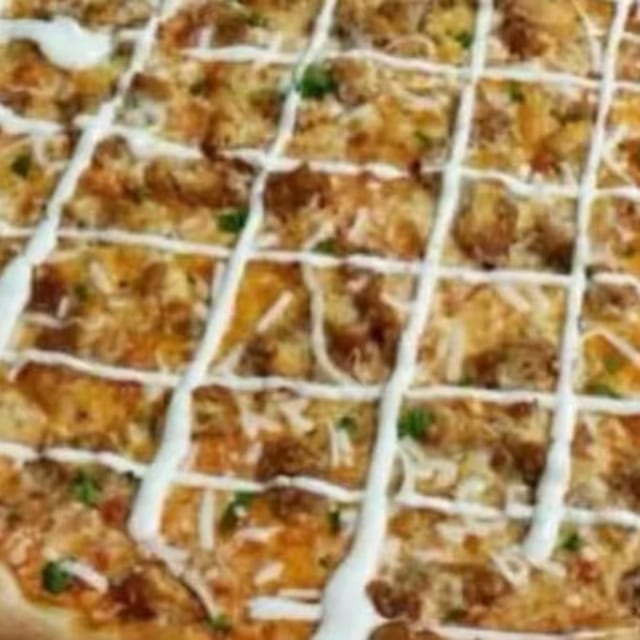 Buffalo Chicken Pizza.
